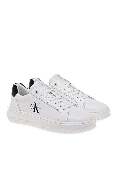 CALVIN KLEIN JEANS CHUNKY CUPSOLE AUTHENTIC WHITE YM0YM01317-0LD