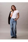 CALVIN KLEIN JEANS T-SHIRT BRILLIANT WHITE LV047B224G-YAA