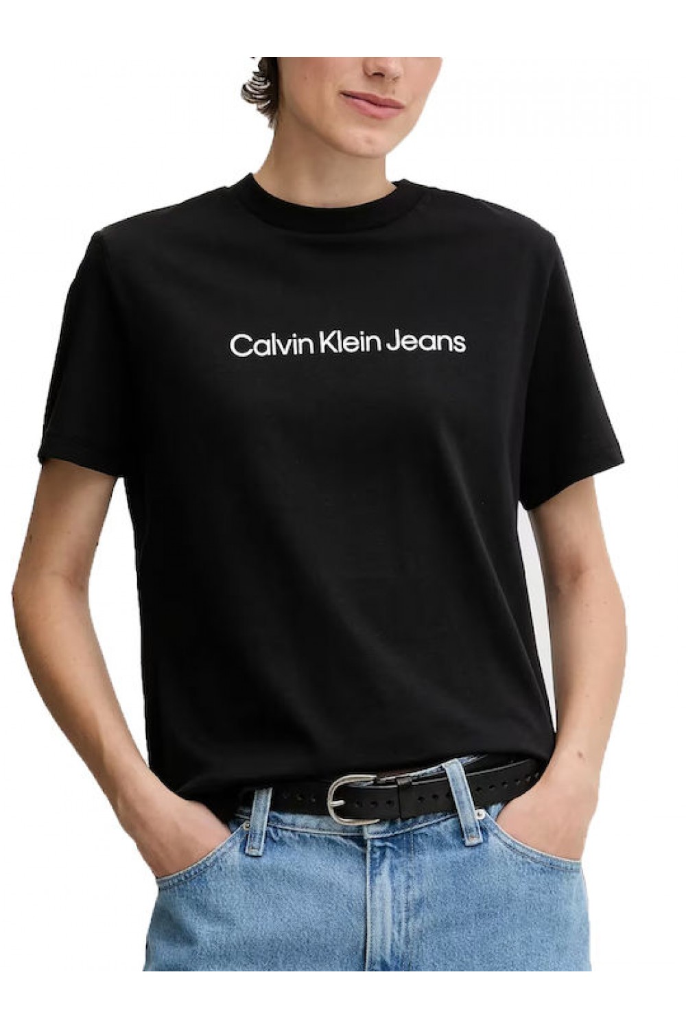 CALVIN KLEIN JEANS T-SHIRT BLACK LV047C912G-UB1