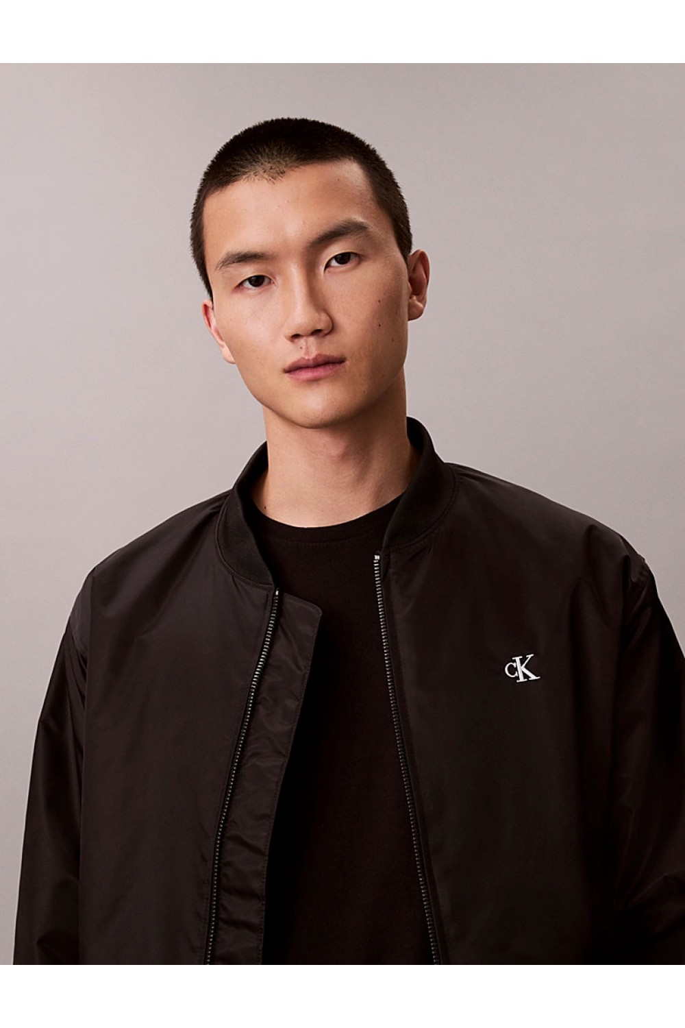 CALVIN KLEIN JEANS BOMBER JACKET BLACK LV04RC526G-UB1