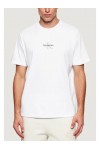 CALVIN KLEIN JEANS T-SHIRT MONOGRAM LOGO BRILLIANT WHITE LV04RB866G-YAA