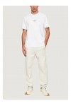 CALVIN KLEIN JEANS T-SHIRT MONOGRAM LOGO BRILLIANT WHITE LV04RB866G-YAA