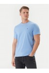 CALVIN KLEIN JEANS T-SHIRT SMALL LOGO BLUE DESCENT LV04RD254G-C32