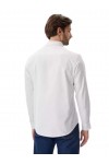 CALVIN KLEIN JEANS SOLID CLASSIC OXFORD BUTTON-DOWN SHIRT BRILLIANT WHITE LV140EM125-YAA