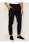 CALVIN KLEIN JEANS CARGO PANTS SKINNY BLACK LV04RD608G-UB1