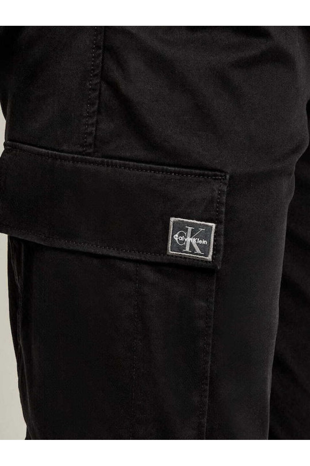 CALVIN KLEIN JEANS CARGO PANTS SKINNY BLACK LV04RD608G-UB1