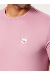 CALVIN KLEIN JEANS T-SHIRT COTTON BADGE ORCHID HAZE LV04RC272G-F5I