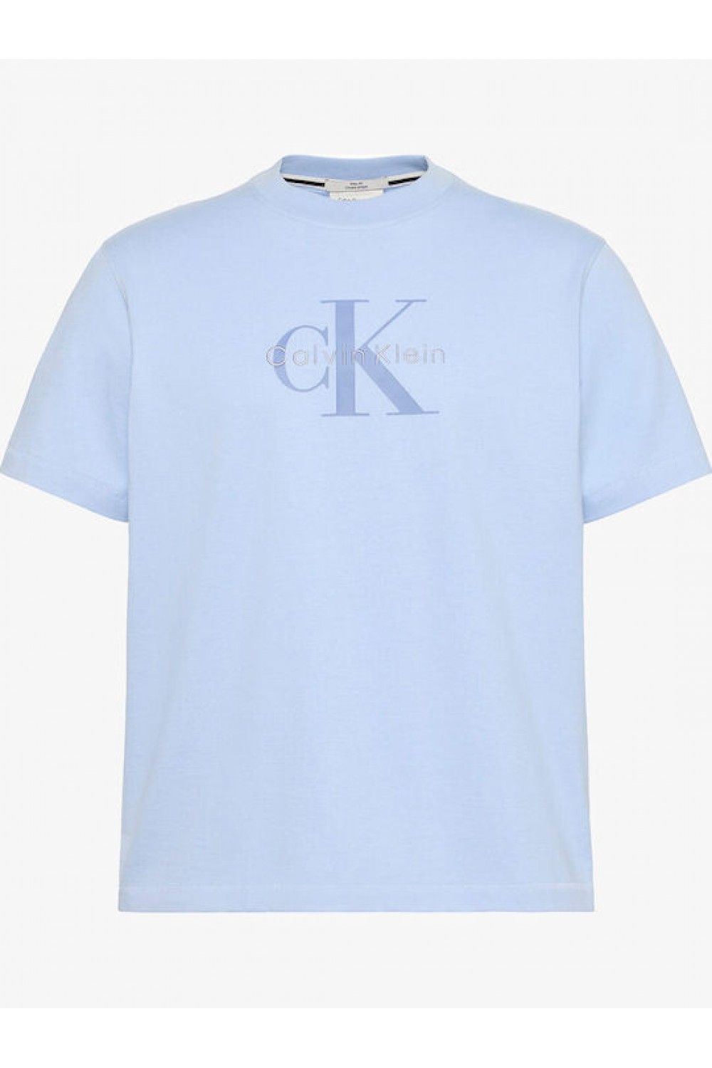 CALVIN KLEIN JEANS T-SHIRT MONOGRAM LOGO CASUAL BLUE LV04RB862G-TKF