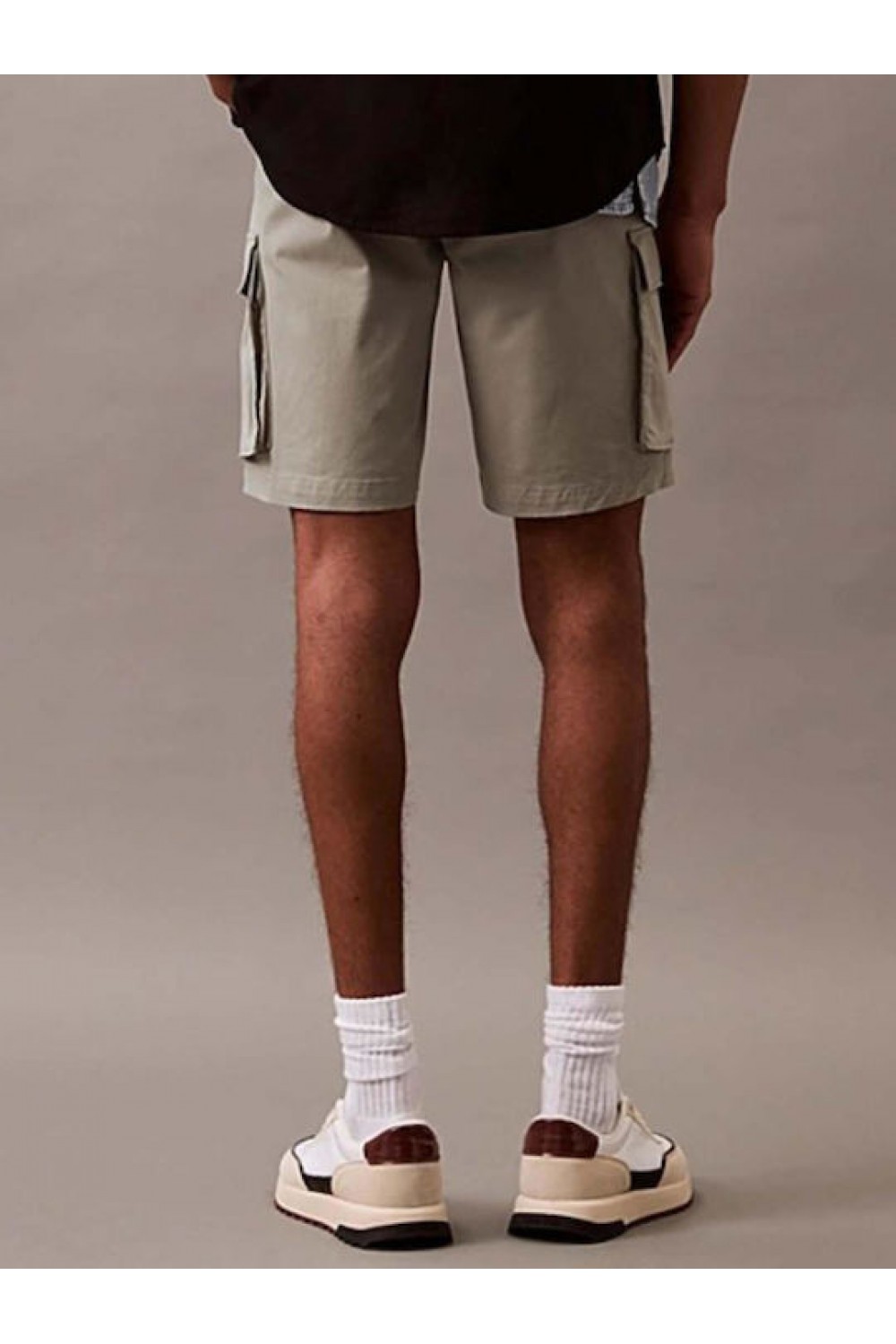 CALVIN KLEIN JEANS CARGO SHORTS VINTAGE KHAKI LV04RB618G-RAK