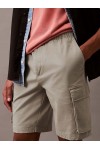 CALVIN KLEIN JEANS CARGO SHORTS VINTAGE KHAKI LV04RB618G-RAK