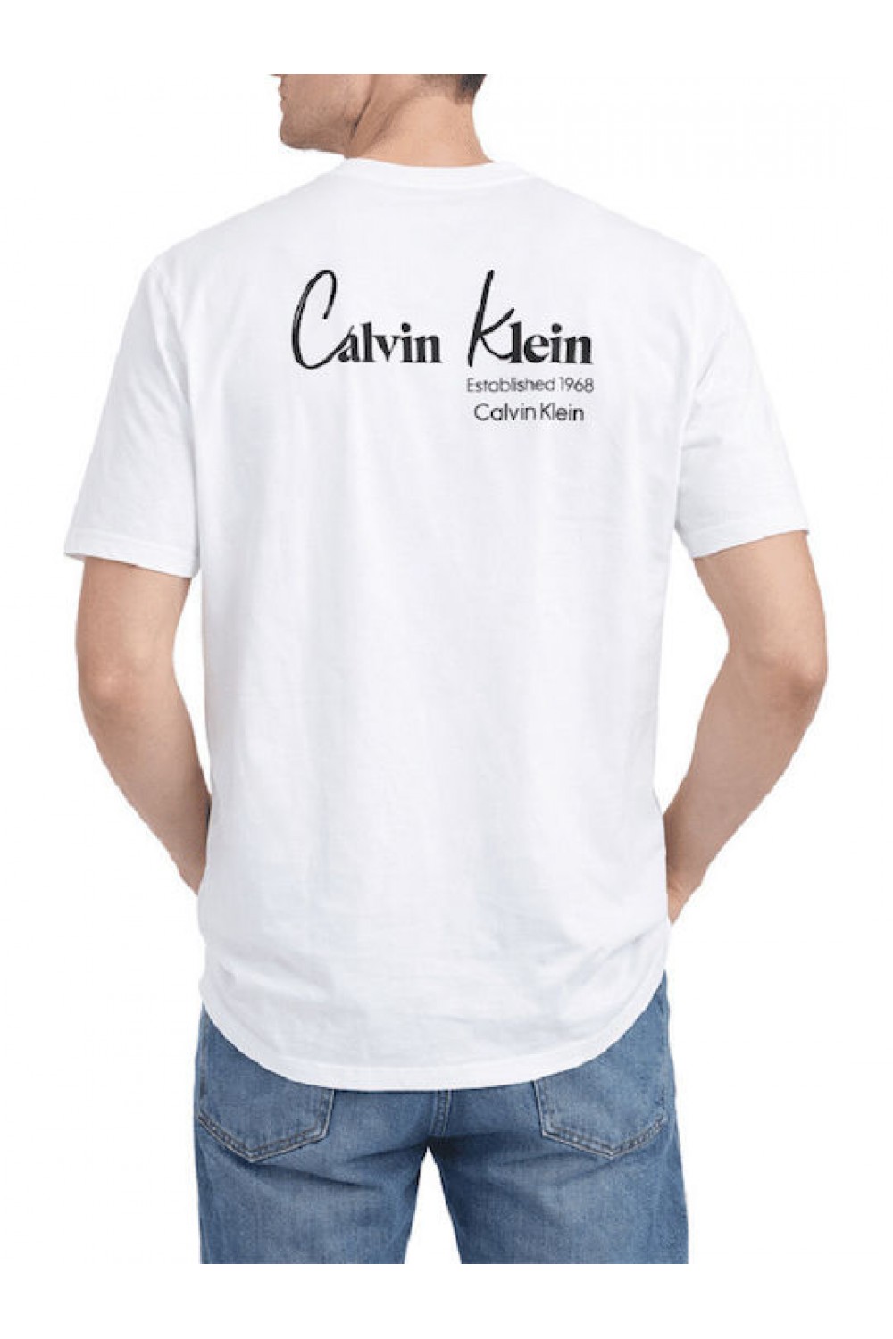 CALVIN KLEIN JEANS T-SHIRT BRIGHT WHITE LV14RF802G-YAF