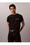 CALVIN KLEIN JEANS T-SHIRT BRIGHT BLACK LV04RF822G-UB1