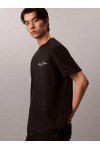 CALVIN KLEIN JEANS T-SHIRT BRIGHT BLACK LV04RF822G-UB1