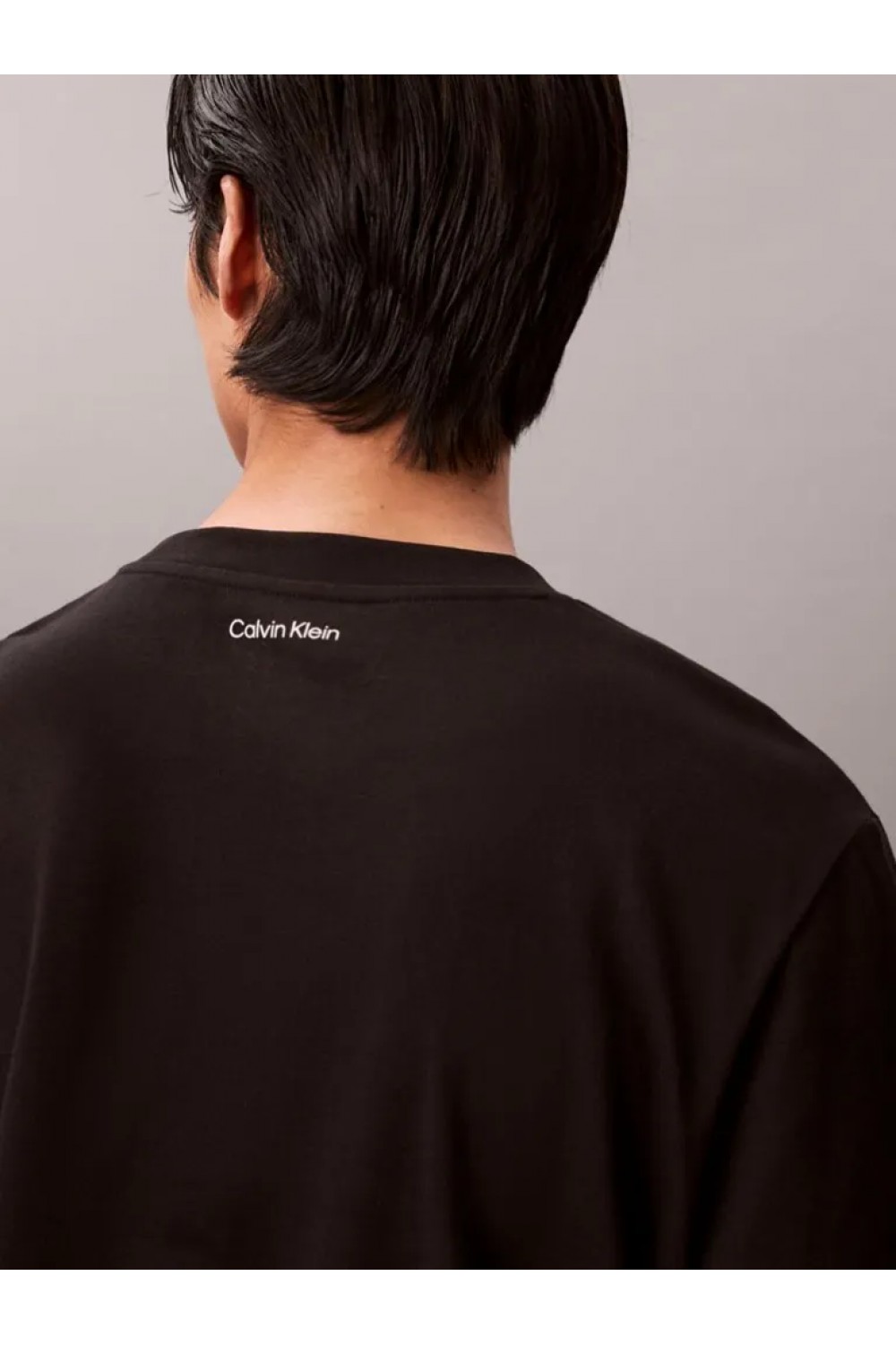 CALVIN KLEIN JEANS T-SHIRT BRIGHT BLACK LV04RF822G-UB1