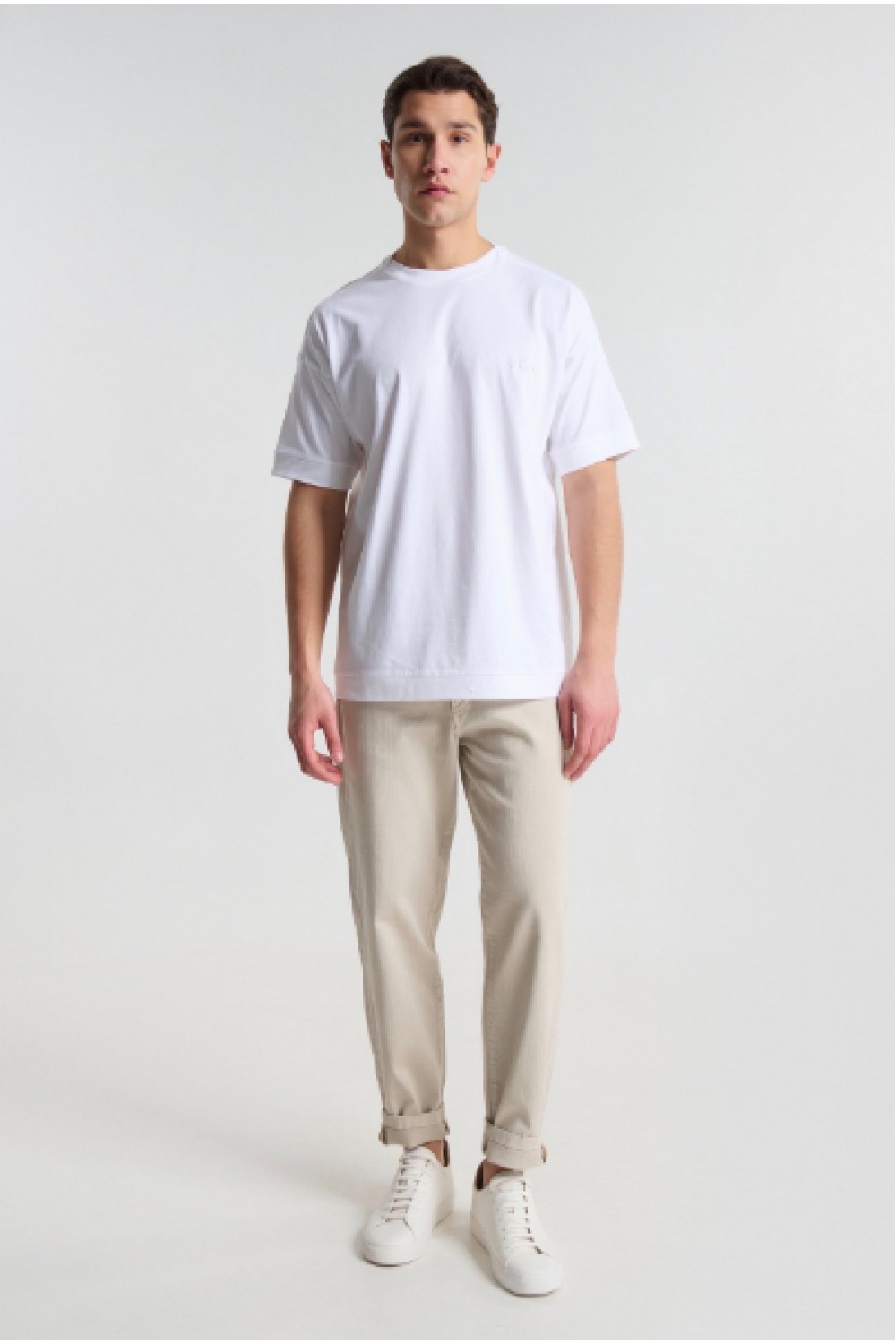 P/COC COTTON T-SHIRT LOGO BLACK P-2299