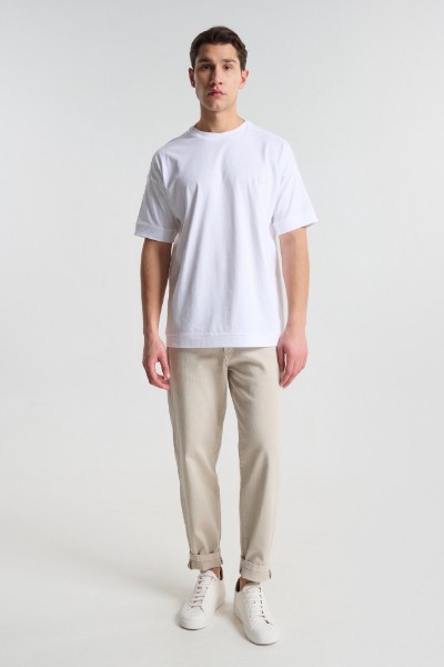 P/COC COTTON T-SHIRT LOGO BLACK P-2299