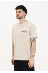 CALVIN KLEIN JEANS T-SHIRT OATMEAL LV14RF802G-2JX