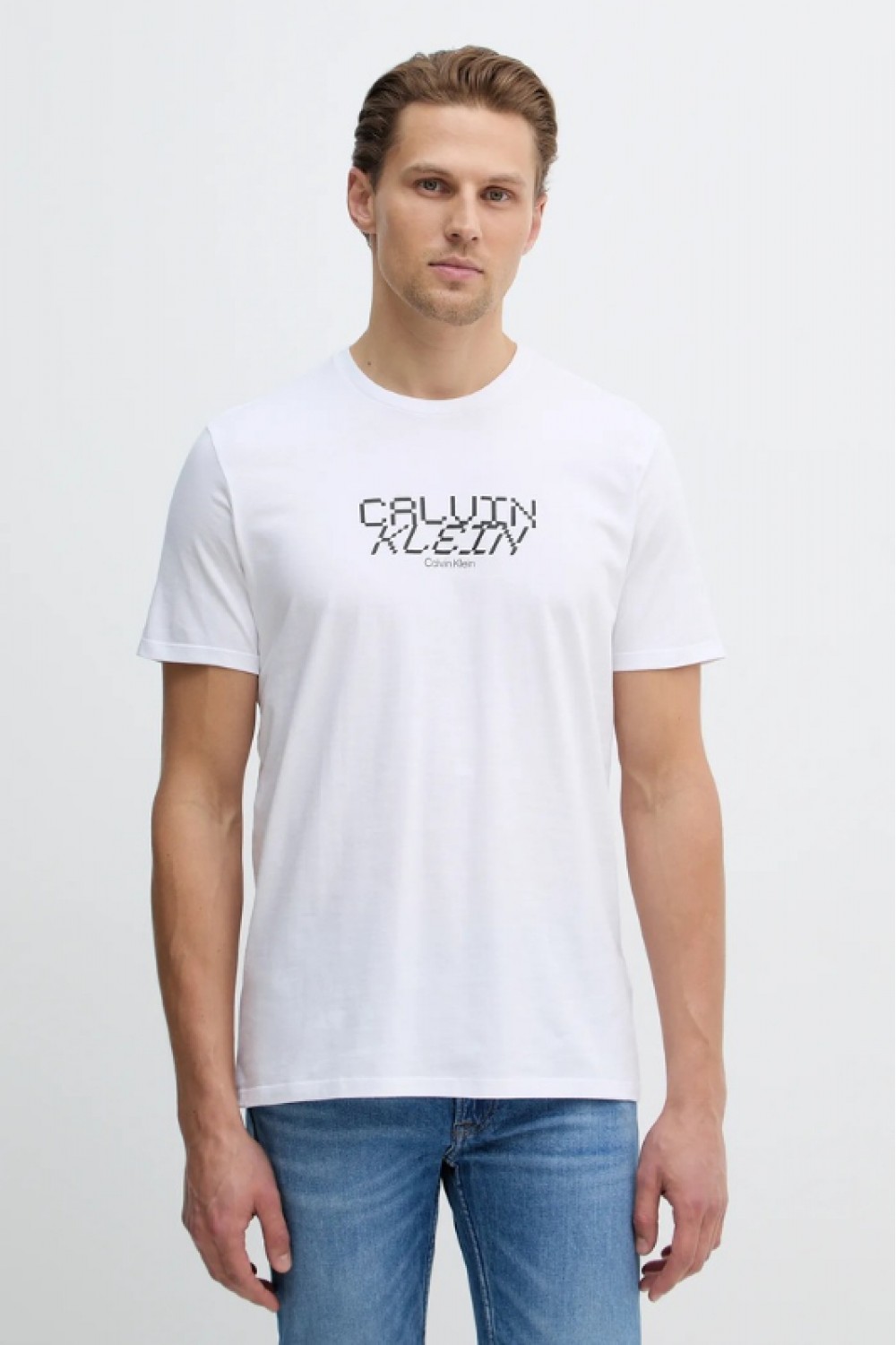 CALVIN KLEIN JEANS T-SHIRT BRILLIANT WHITE LV14RE818G-YAA