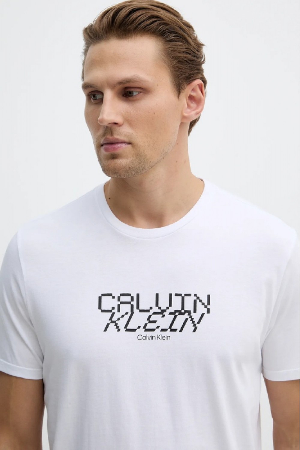 CALVIN KLEIN JEANS T-SHIRT BRILLIANT WHITE LV14RE818G-YAA