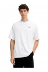 CALVIN KLEIN JEANS LOGO T-SHIRT BRILLIANT WHITE LV04RD825G-YAF
