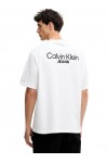 CALVIN KLEIN JEANS LOGO T-SHIRT BRILLIANT WHITE LV04RD825G-YAF