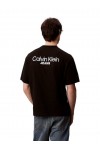 CALVIN KLEIN JEANS LOGO T-SHIRT BLACK LV04RD825G-UB1