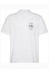 CALVIN KLEIN JEANS LOGO T-SHIRT BRIGHT WHITE LV04RE825G-YAF