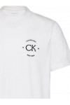 CALVIN KLEIN JEANS LOGO T-SHIRT BRIGHT WHITE LV04RE825G-YAF