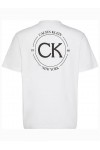 CALVIN KLEIN JEANS LOGO T-SHIRT BRIGHT WHITE LV04RE825G-YAF