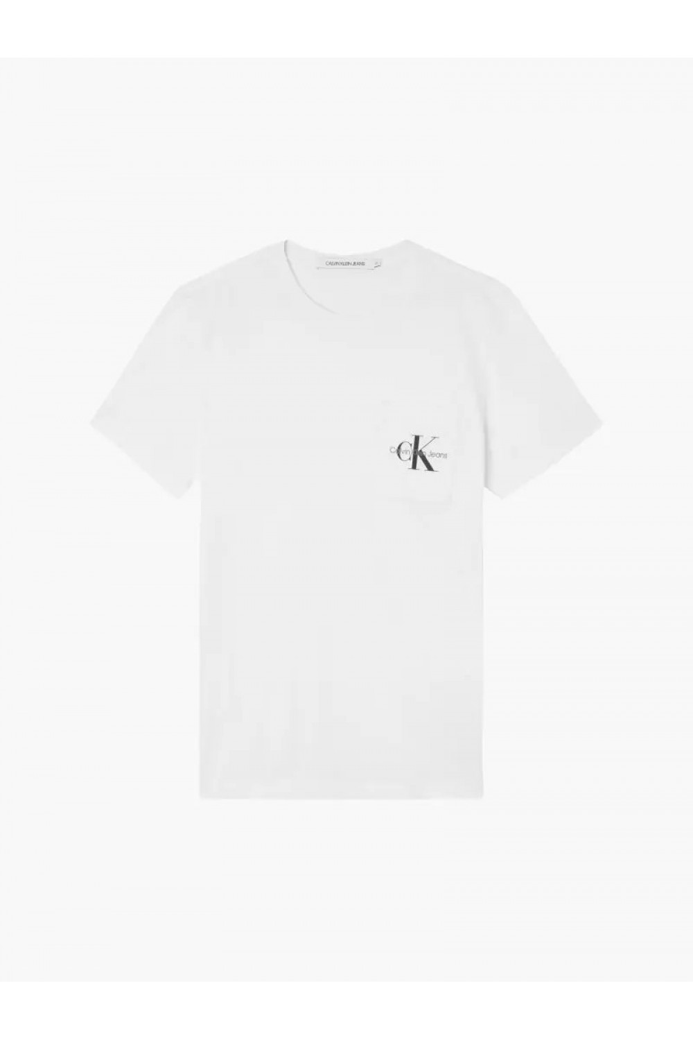 CALVIN KLEIN JEANS COTTON BADGE T-SHIRT BRIGHT WHITE J30J320936-YAF