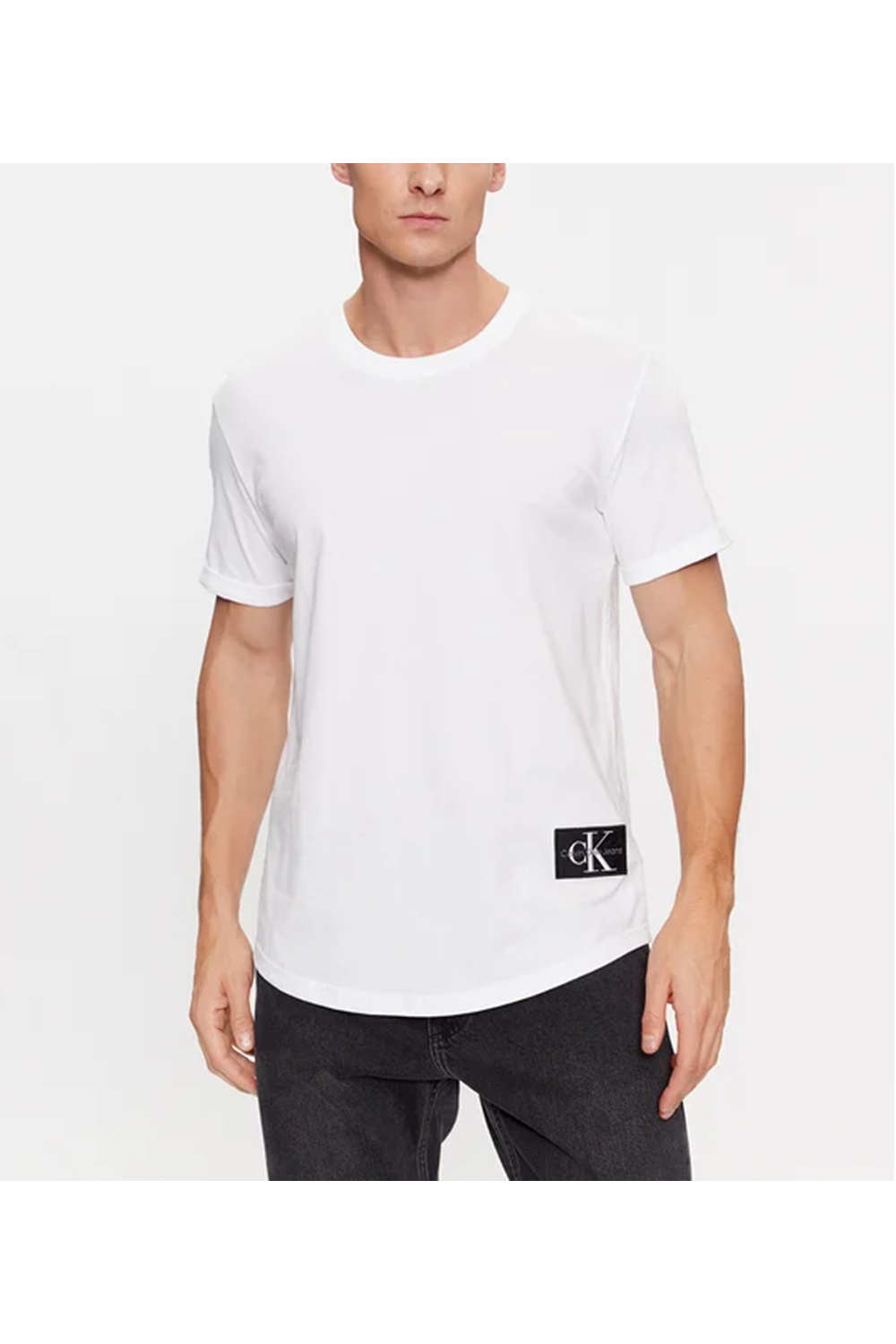 CALVIN KLEIN JEANS T-SHIRT BRIGHT WHITE J30J323482-YAF