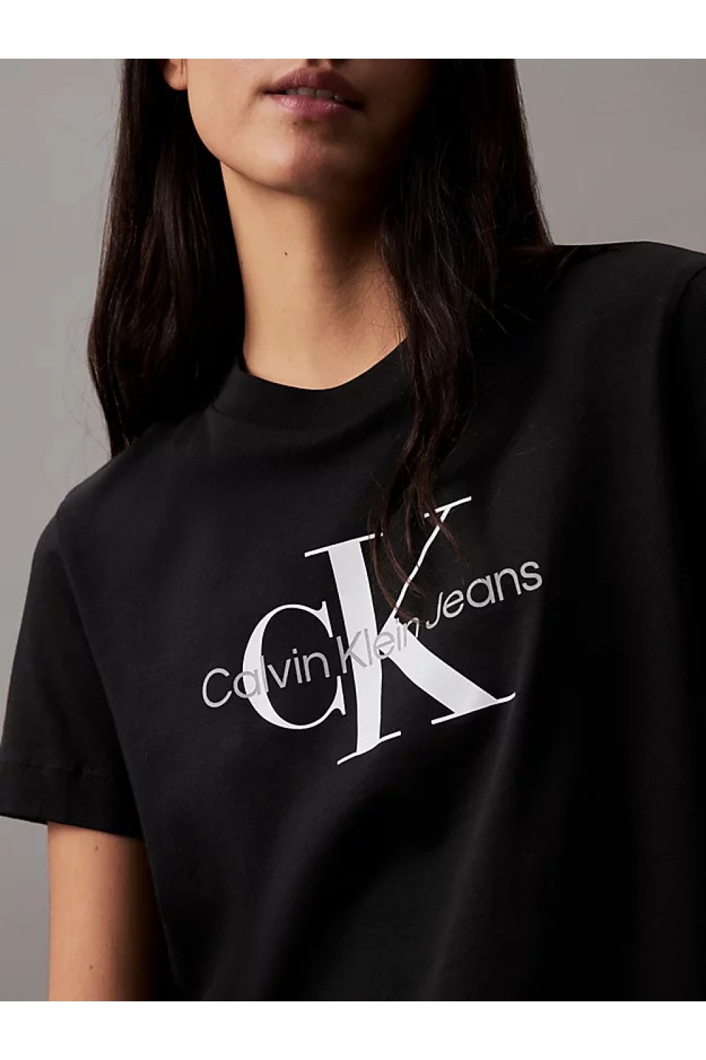 CALVIN KLEIN JEANS MONOGRAM T-SHIRT CK BLACK J20J219142-BEH