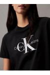 CALVIN KLEIN JEANS MONOGRAM T-SHIRT CK BLACK J20J219142-BEH