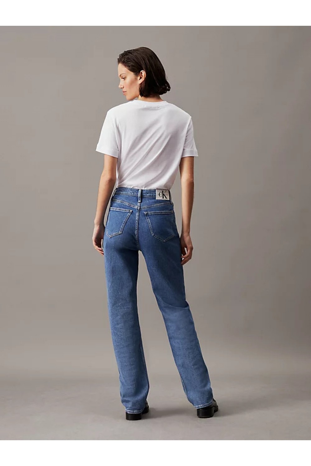 CALVIN KLEIN JEANS MONOGRAM T-SHIRT BRIGHT WHITE J20J219142-YAF