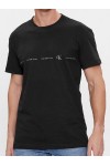 CALVIN KLEIN JEANS LOGO REPEAT TEE CK BLACK J30J324668-BEH