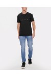 CALVIN KLEIN JEANS LOGO REPEAT TEE CK BLACK J30J324668-BEH