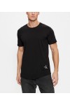 CALVIN KLEIN JEANS COTTON BADGE T-SHIRT CK BLACK J30J323482-BEH
