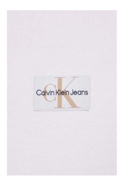 CALVIN KLEIN JEANS SHIRT BRIGHT WHITE J30J325027-YAF