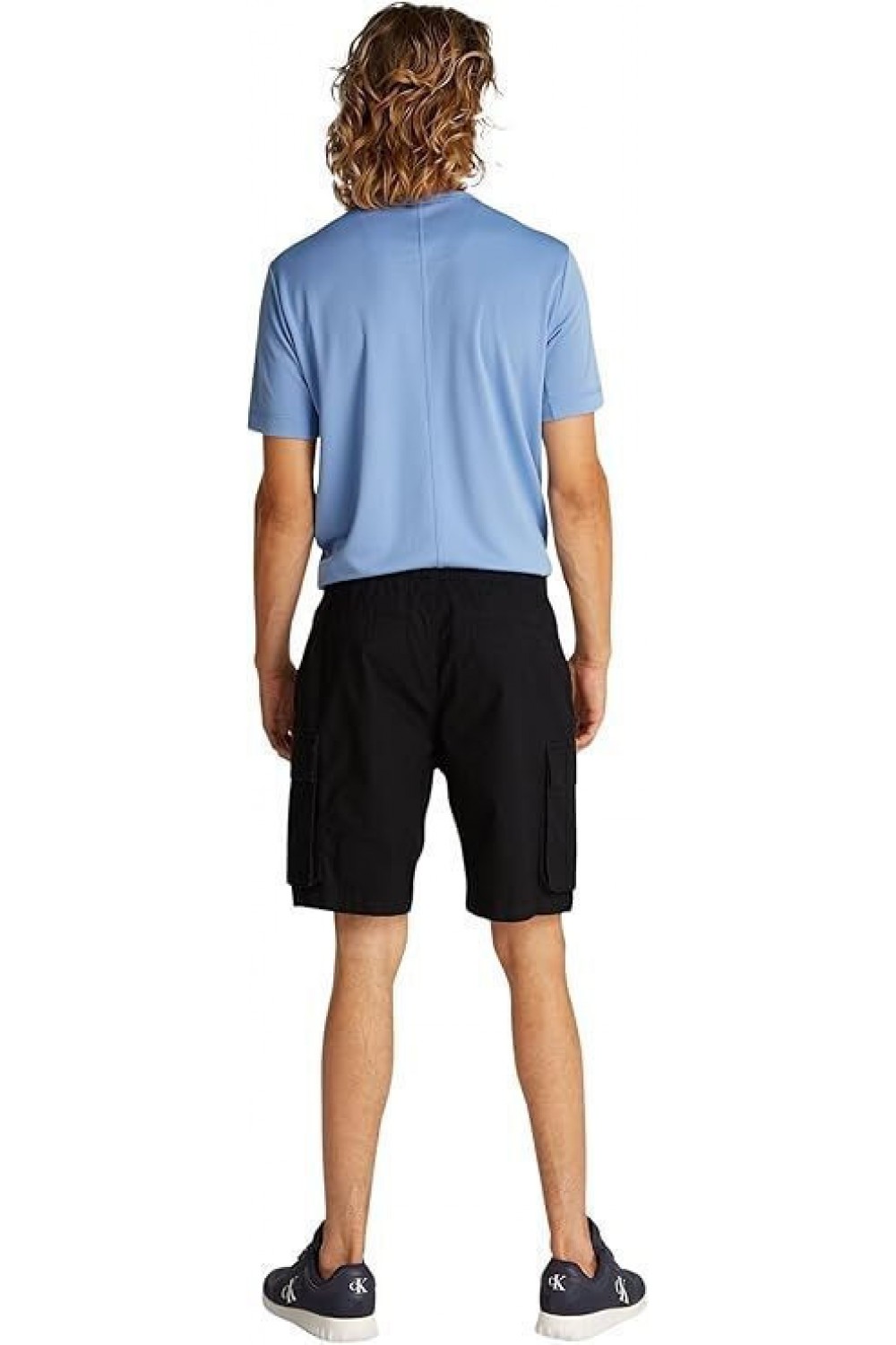 CALVIN KLEIN JEANS SHORTS CARGO BLACK J30J327376-BEH