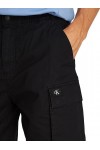 CALVIN KLEIN JEANS SHORTS CARGO BLACK J30J327376-BEH