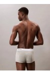 CALVIN KLEIN JEANS 3 PACK LOW RISE TRUNKS GREY/WHITE/BLACK LV00NB4389-MP1