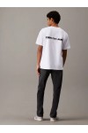 CALVIN KLEIN JEANS T-SHIRT RELAXED BRILLIANT WHITE LV04RAB812-YAA