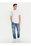 CALVIN KLEIN JEANS T-SHIRT MINIMAL LOGO BRIGHT WHITE J30J327075-YAF