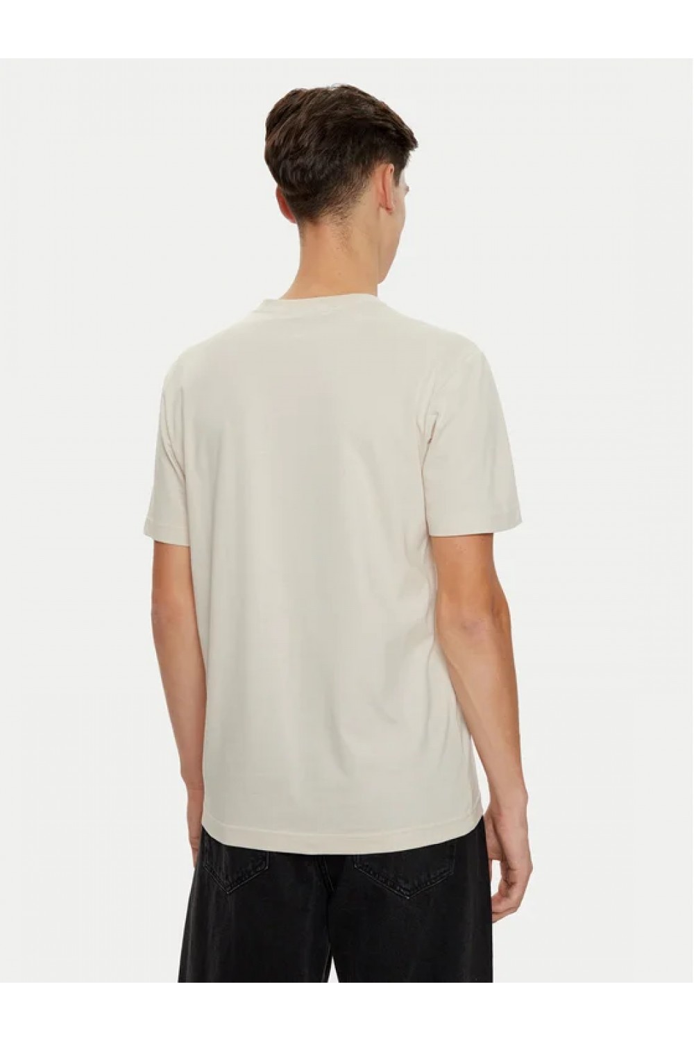 CALVIN KLEIN JEANS T-SHIRT MINIMAL LOGO MOONBEAM J30J327075-PDH
