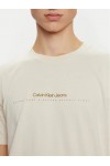 CALVIN KLEIN JEANS T-SHIRT MINIMAL LOGO MOONBEAM J30J327075-PDH