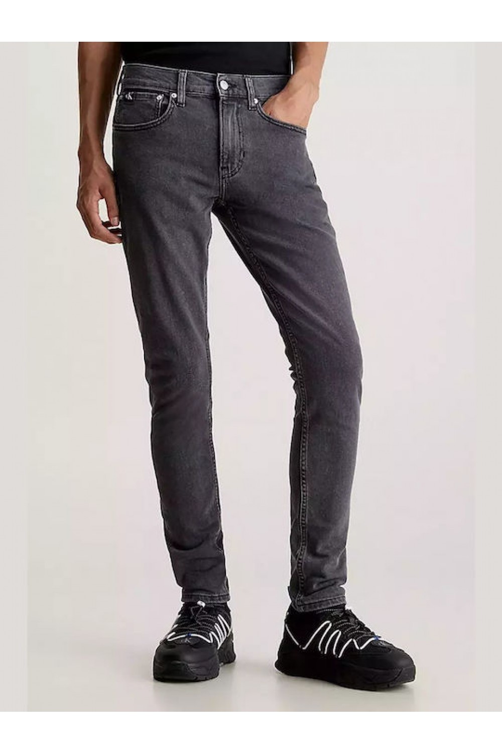 CALVIN KLEIN JEANS DENIM BLACK J30J324196-1BY