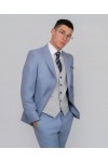 DEZING SUIT SLIM FIT LIGHT BLUE S-26106