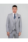DEZING SUIT SLIM FIT GREY S-2698