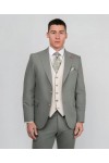 DEZING SUIT SLIM FIT LIGHT GREEN S-26105