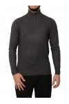 EXPLORER KNIT HALF ZIP BLOUSE ANTHRACITE 2411102030